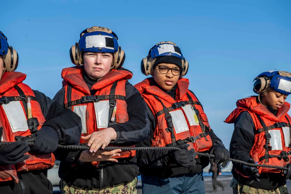 USS Carl Vinson (CVN 70) Conducts Routine Operations in the Sea of Japan