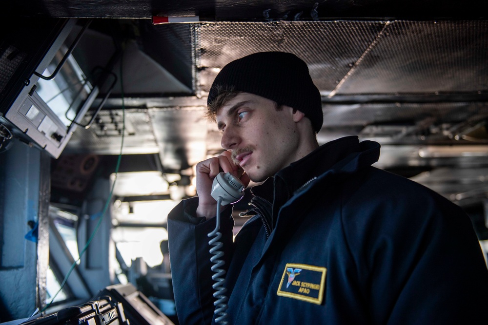 USS Carl Vinson (CVN 70) Conducts Routine Operations in the Sea of Japan