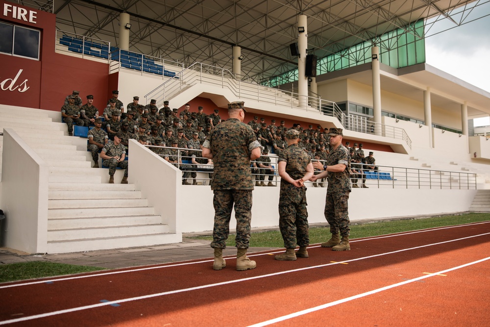 Valiant Mark 25: I MEF CG Recognizes MRF-SEA Marines
