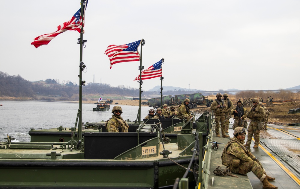 Freedom Shield 25 - ROK-US Joint Force Wet Gap Crossing