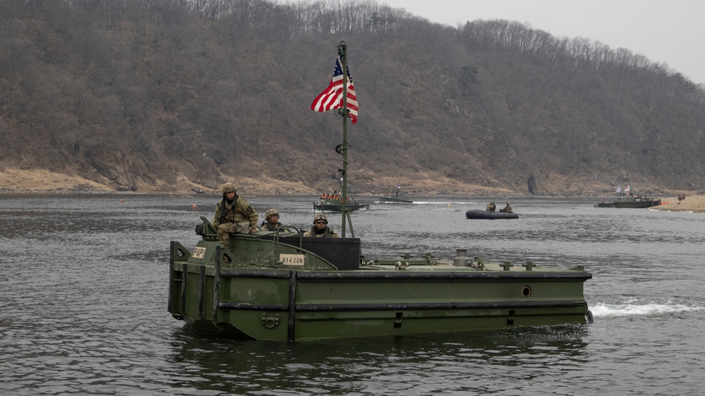 Freedom Shield 25 - ROK-US Joint Force Wet Gap Crossing