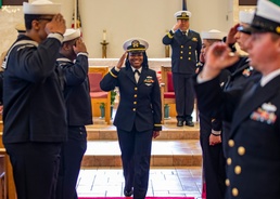 Ensign Tatayna Marshall's Commissioning Ceremony
