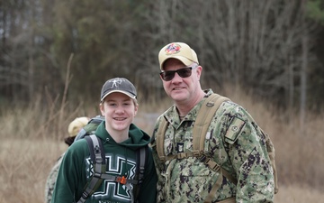 NMRLC Personnel Join USMC in Norwegian Ruck March