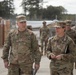 Major General Davis visit Sustainment Brigade