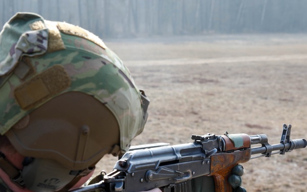 NATO Battle Group Poland soldiers participate in international shooting competition