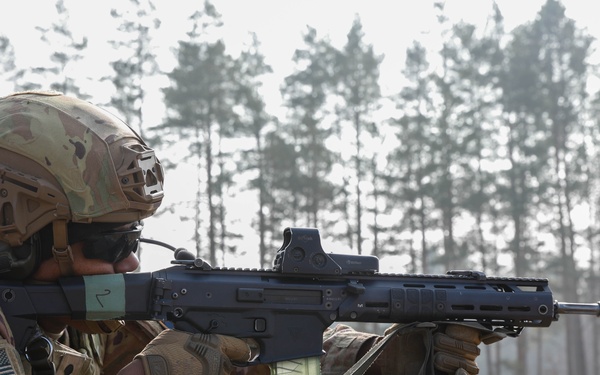 NATO Battle Group Poland soldiers participate in international shooting competition