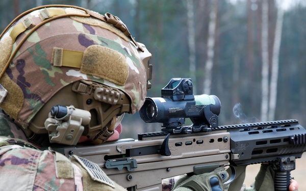 NATO Battle Group Poland soldiers participate in international shooting competition