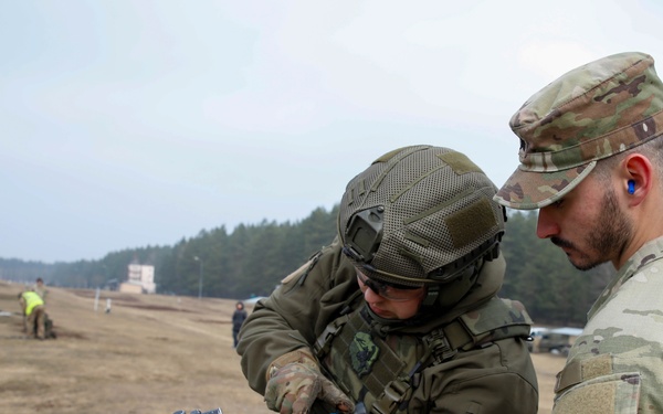 NATO Battle Group Poland soldiers participate in international shooting competition
