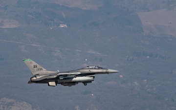 The 555th FS participates in exercise Turbo Weasel