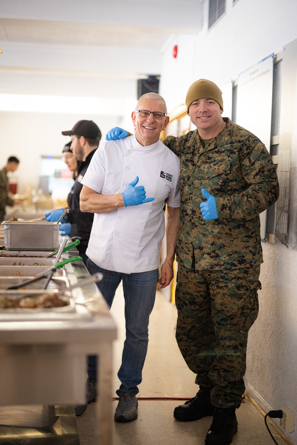 Exercise Joint Viking 25: Armed Forces Entertainment Serves Chow to Deployed Marines