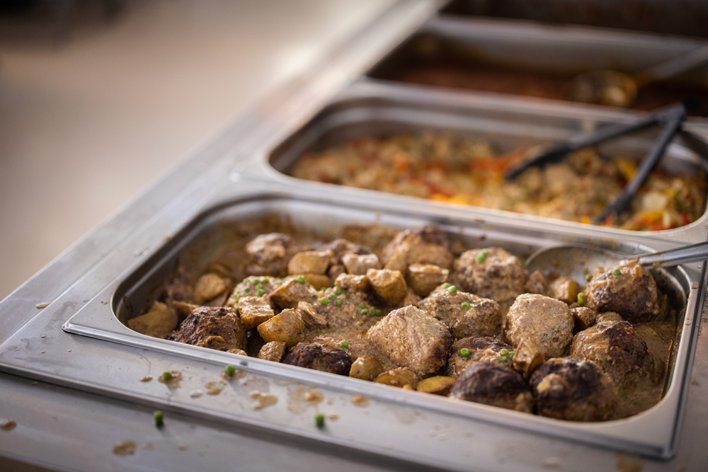 Exercise Joint Viking 25: Armed Forces Entertainment Serves Chow to Deployed Marines