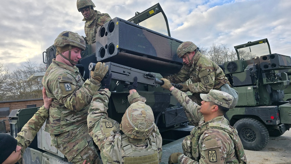 Bravo Battery 1st Battalion, 57th Air Defense Artillery Regiment M3P Range Training