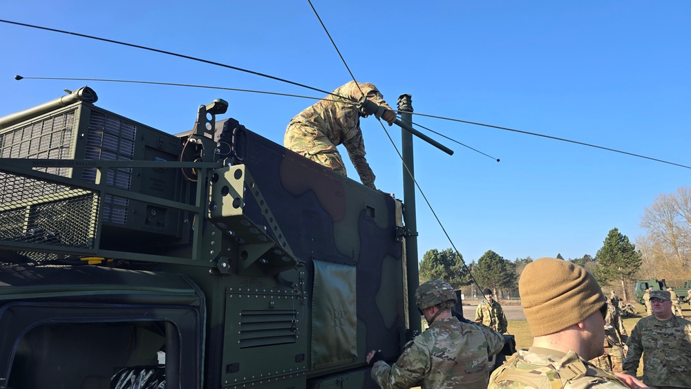 Bravo Battery 1st Battalion, 57th Air Defense Artillery Regiment M3P Range Training