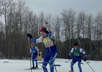 Michigan National Guard Biathlon Team Competes at National Championship