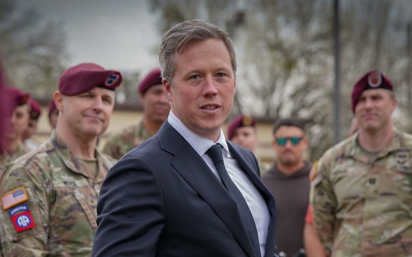 Secretary of the Army visits The 82nd Airborne Division