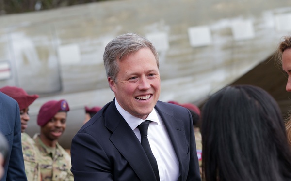 Secretary of the Army visits The 82nd Airborne Division