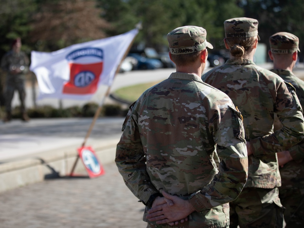 March 12 Beret Donning