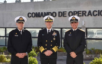 Adm. Steve Koehler, commander, U.S. Pacific Fleet, visits Chile