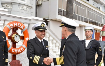 Adm. Steve Koehler, commander, U.S. Pacific Fleet, visits Chile