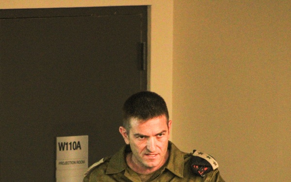 Israeli Chief of Armor Discusses Lessons Learned from Gaza to III Corps Staff