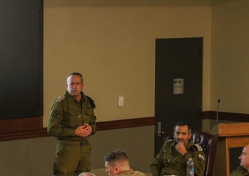Israeli Chief of Armor Discusses Lessons Learned from Gaza to III Corps Staff