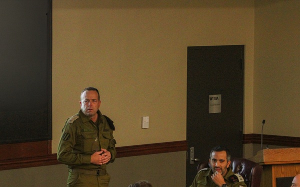Israeli Chief of Armor Discusses Lessons Learned from Gaza to III Corps Staff