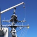 USS Gravely (DDG 107) receives maintenance parts