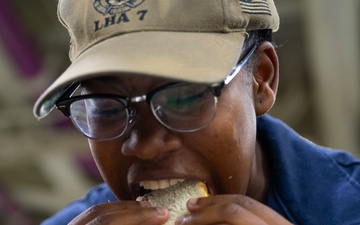 Tripoli Competes in the Armed Forces Peanut Butter and Jelly Eating Contest 2025