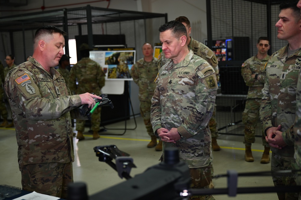 Sergeant Major of the Army Michael Weimer Visits Fort Huachuca