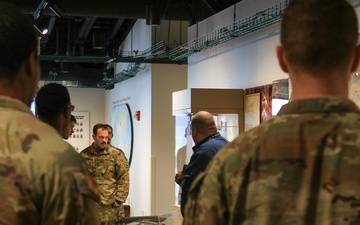 D Troop Soldiers Honor NCO Heritage at Fort Drum Museum
