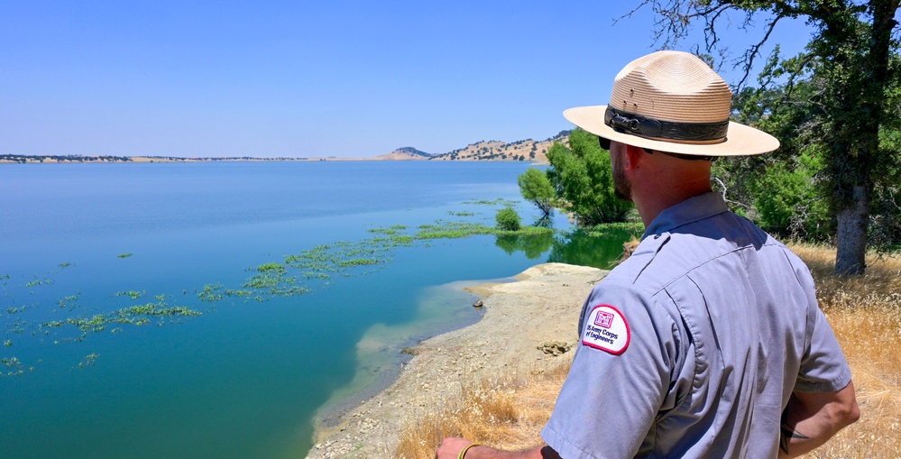 Park Ranger Observes Black Butte Lake