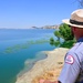 Park Ranger Observes Black Butte Lake
