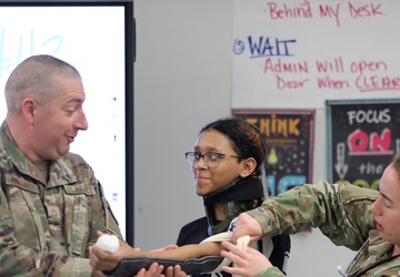 At Career Day, Army and Air Guardsmen Showcase the Benefits of Service