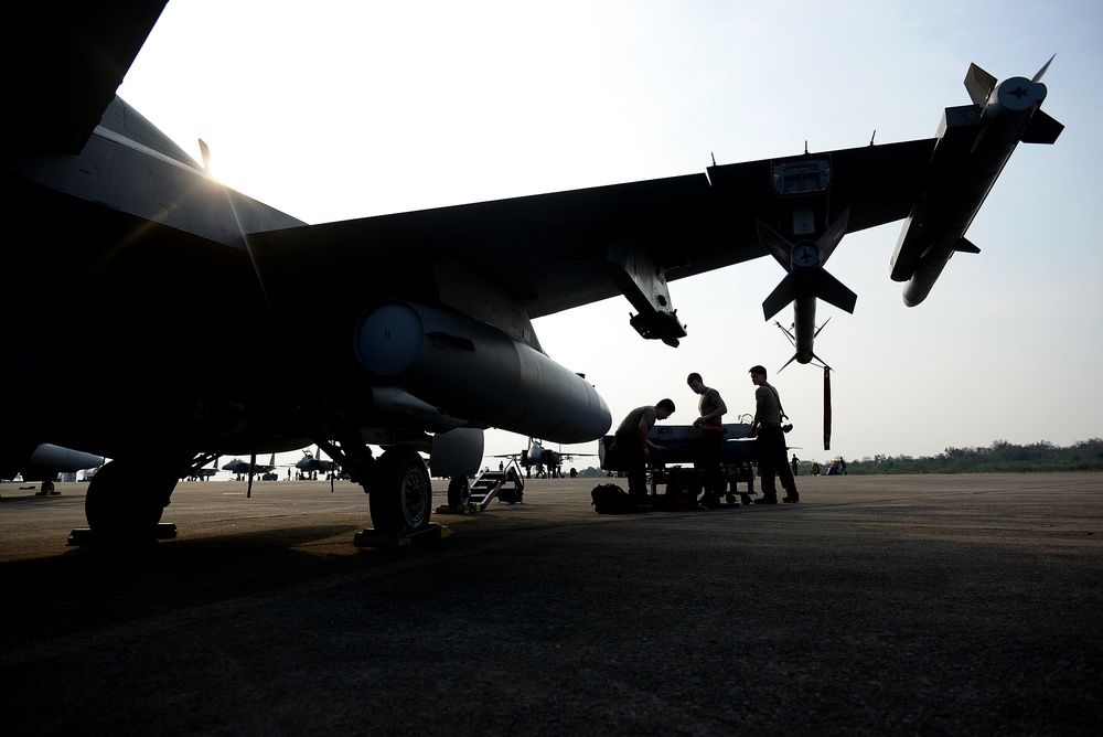 Cope Tiger 25 takes off in Thailand