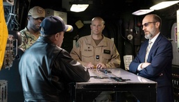 Acting SECNAV Visits Norfolk Warships