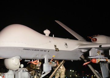 First GBU-39s loaded on MQ-9 Dual-Carriage System