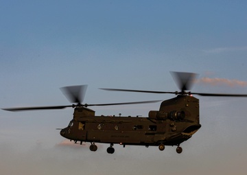 101st Combat Aviation Brigade Soldiers Conduct Operational Assessment of Developmental Helicopter