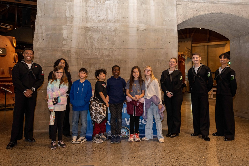 Recruits visit the California State Railroad Museum