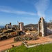 Fire-Damaged Home Awaits Debris Removal
