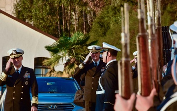 Adm. Steve Koehler, commander, U.S. Pacific Fleet, visits Chile