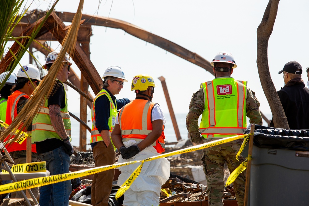 Debris Removal Begins at Fire-Damaged Home