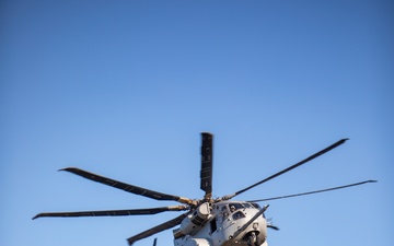 U.S. Marines utilize CH-53K King Stallion for helicopter support team training