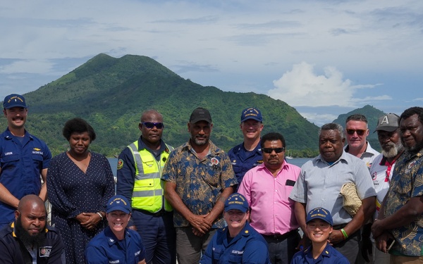 U.S. Coast Guard and Papua New Guinea shipriders conduct bilateral boardings
