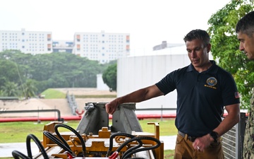 COMLOG WESTPAC Takes a Tour of the NAVSEA ESSM Base in Singapore, Mar. 20, 2025