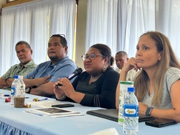 DoD team meets with Palau leaders; provides updates on design of  Malakal Wharf improvement project