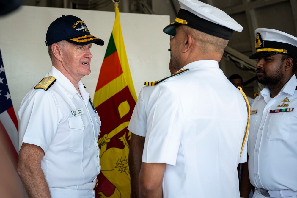 U.S. Indo-Pacific Commander Travels to Sri Lanka