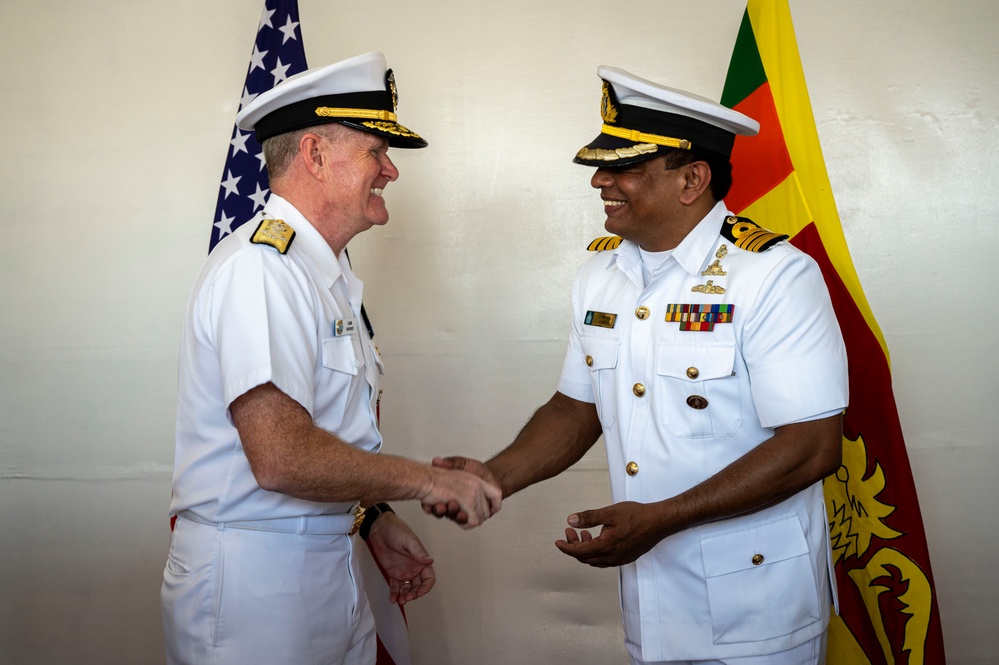 U.S. Indo-Pacific Commander Travels to Sri Lanka