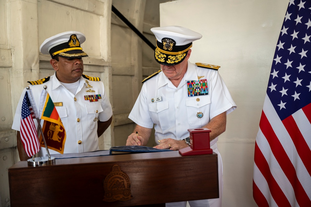 U.S. Indo-Pacific Commander Travels to Sri Lanka