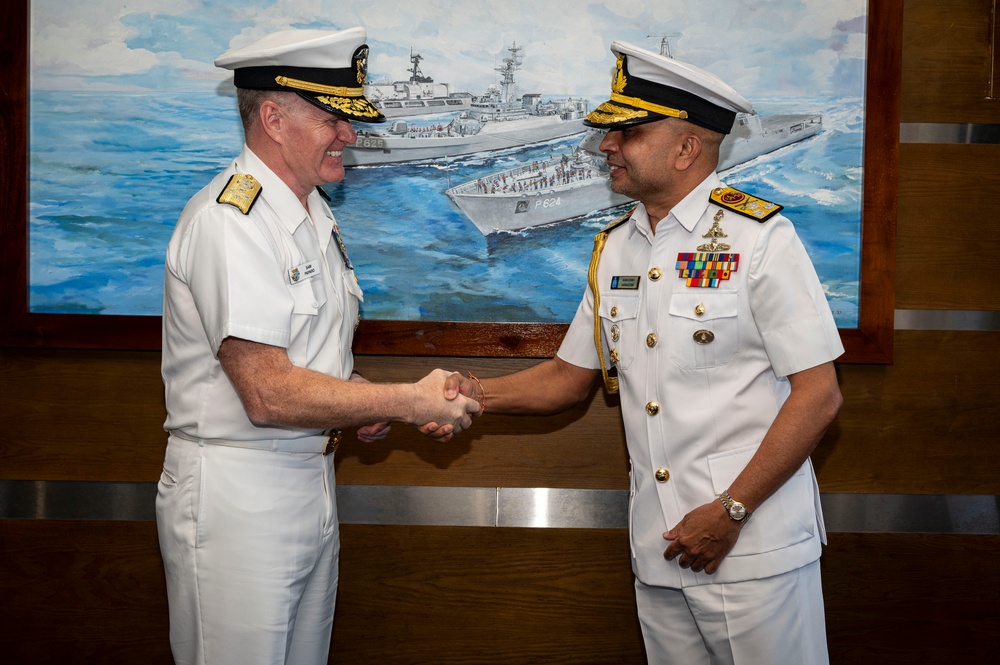 U.S. Indo-Pacific Commander Travels to Sri Lanka