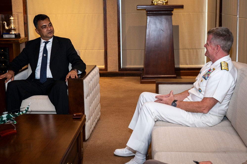 U.S. Indo-Pacific Commander Travels to Sri Lanka